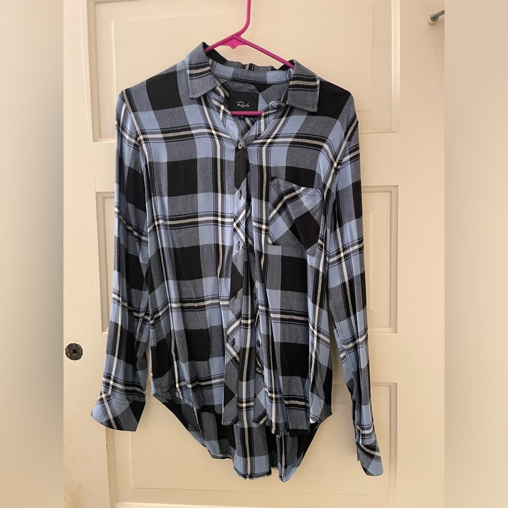Rails hunter plaid fall button down shirt